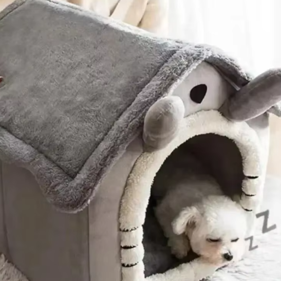 Cosy Pet House - Soft Warming Dog Bed For Cats Small Dogs