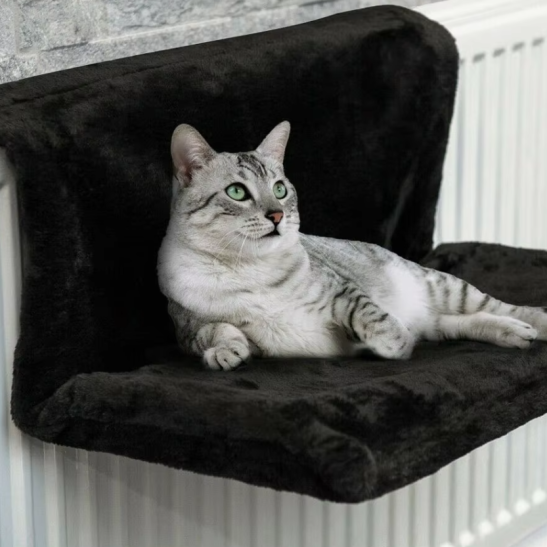 Cat Hammock - Soft Stable Window Lounger For Cats